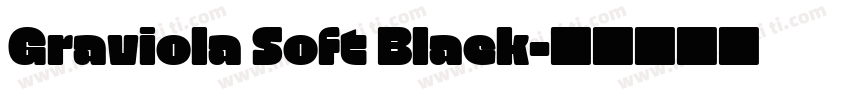 Graviola Soft Black字体转换